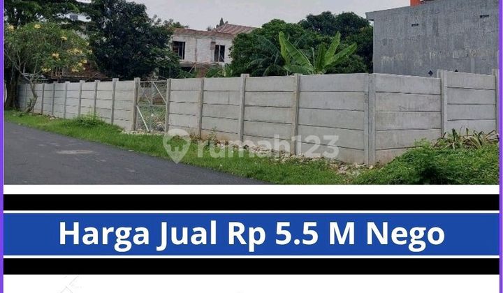 Tanah / Kavling Meruya Jakarta Barat Rp 5.25 M Nego