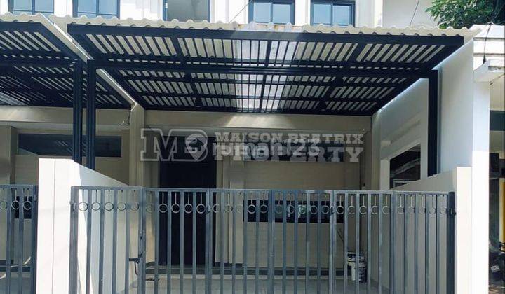 Rumah Baru Bangun 2 Lantai Shm Modern Classic Di Villa Melati Mas 2