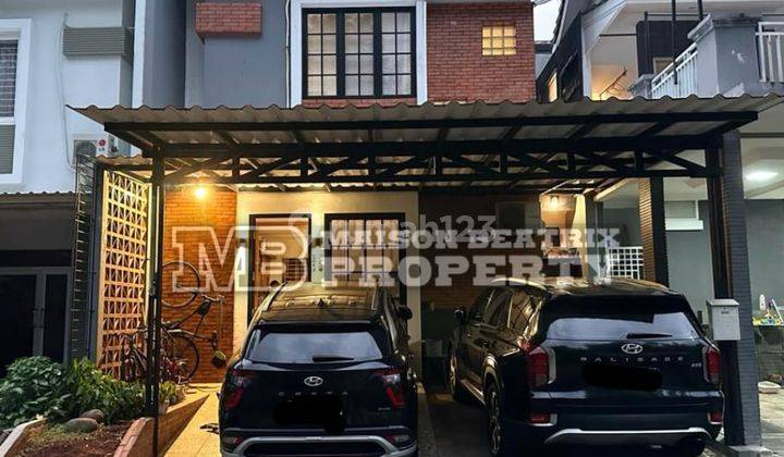 Rumah Terawat 2 Lantai Furnished Di Nusaloka Bsd 1