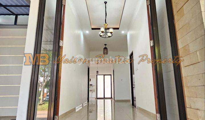 Rumah Cantik Depan Taman, Siap Huni Di Bsd City 1