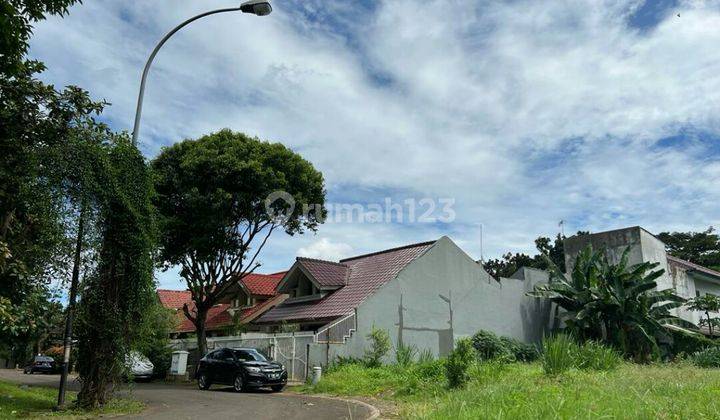 KAVLING ANGGREK LOKA BSD MURAH POSISI HOEK  1