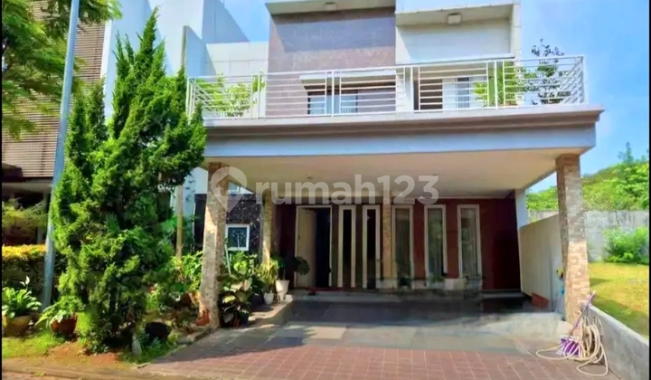 Rumah The Green Bsd Luas 162 Meter Rapi Siap Huni