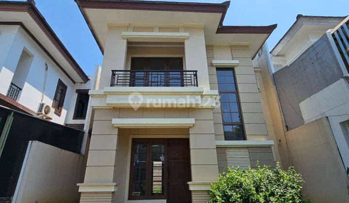 Rumah Delatinos Bsd Luas 162 Meter Murah Halaman Belakang Luas 1