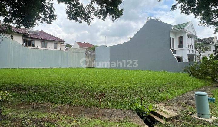 KAVLING PUSPITA LOKA BSD HOEK LOKASI PRIVATE ROW JALAN BESAR 1