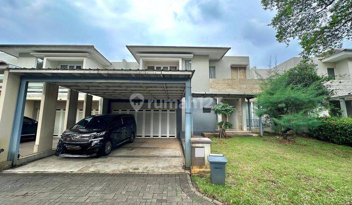 Rumah De Park Bsd Luas 375 Meter Bagus Semi Furnished 1