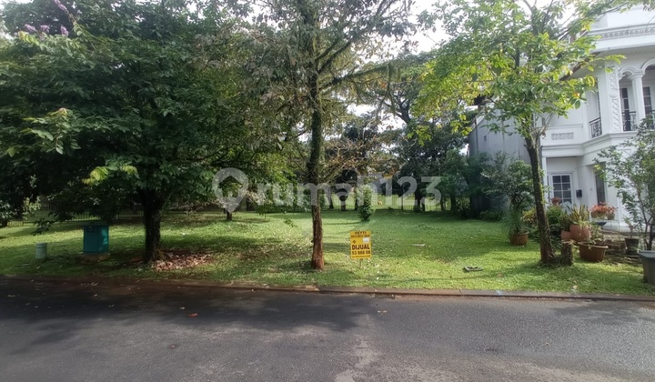 Kavling The Green Bsd Hoek Luas 320 Meter Lokasi Didepan