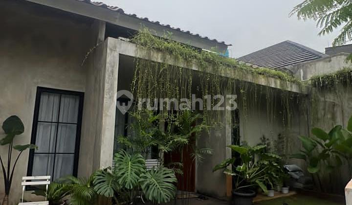 Nusa Loka BSD House Single-Story Building Front Park Location 2