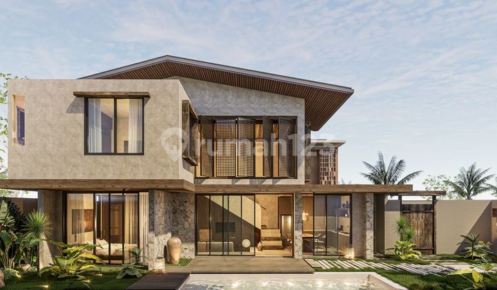 Exclusive Tropical Residence with Private Pool, 3 Bedrooms, 2 Floors, 500 Meters from Kedungu Beach, Tabanan Bali