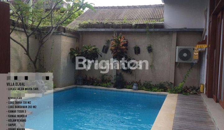 VILLA NEAR BALI KIDDY JALAN MERTA SARI KROBOKAN 2