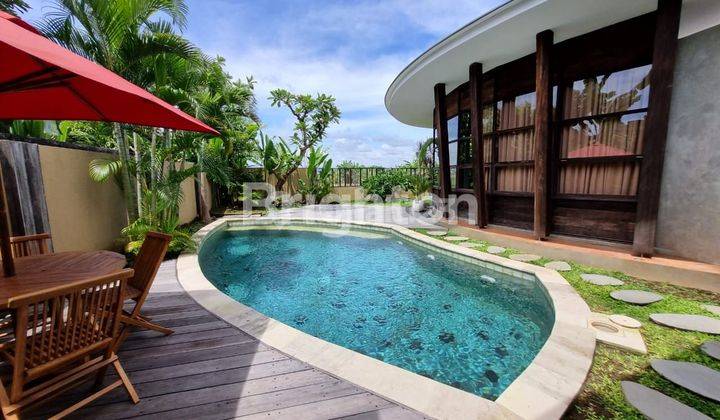 SPACIOUS YARD VILLA 2 BED ROOM TAMAN SARI KEROBOKAN NEAR BALI KIDDY SCHOOL