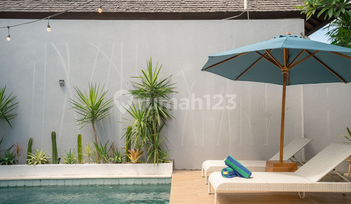 Villa 3 Bedroom Bohemian Full Furnish Umalas Bali