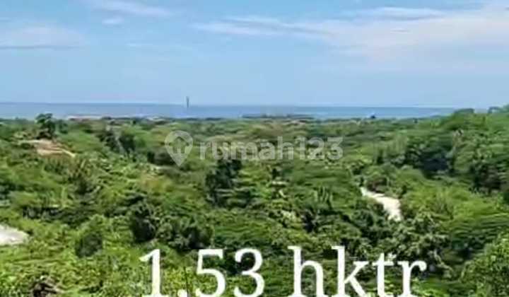 Tanah Langka Dengan Setengah Harga Pasaran Sea View Nusa Dua Bali 1.53 Hektar