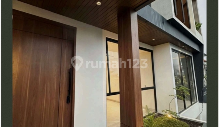 Rumah Semi Villa Mewah Modern 3 Lantai Tukad Badung Renon Denpasar Bali – 275m², 4+1 Kamar, Walk-in Wardrobe, Kitchen Island, Smart Door Lock 2