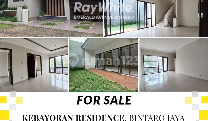 DIJUAL RUMAH ASRI DI KEBAYORAN RESIDENCE