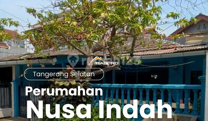 Rumah 1 Lantai di Perum Bukit Nusa Indah, Ciputat - LT 120M2 (8×15) | SHM Rumah 1 Lantai di Perum Bukit Nusa Indah, Ciputat - LT 120M2 (8×15) | SHM