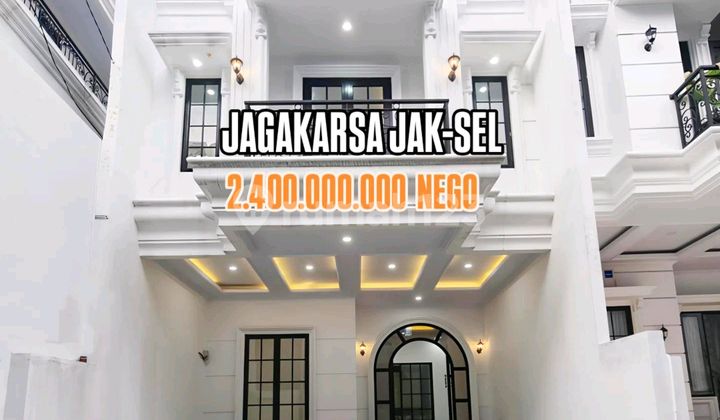 Town House di Jagakarsa Cluster Pinggir Jln Raya
