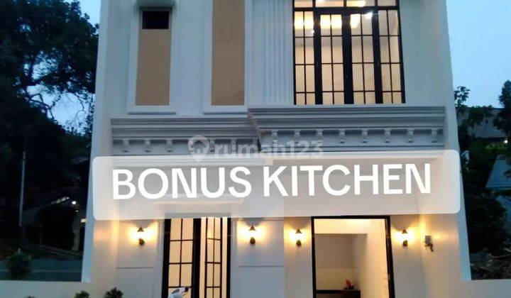 Rumah 3lantai Mulai 1.775.000.000 =1.875.000.000 Free Kitchen  Set Dp Bisa 0% Dijagakarsa Jak-Sel  1