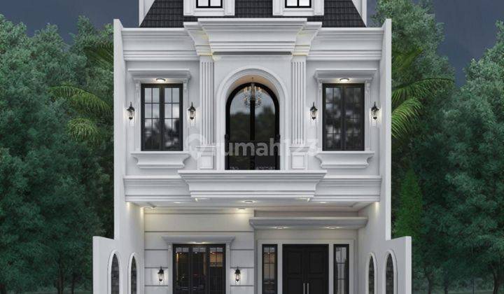 Town House Pinggir Jalan Tanah 97meter Plus Rooftop Termurah Sejagakarsa Jakarta Selatan  1