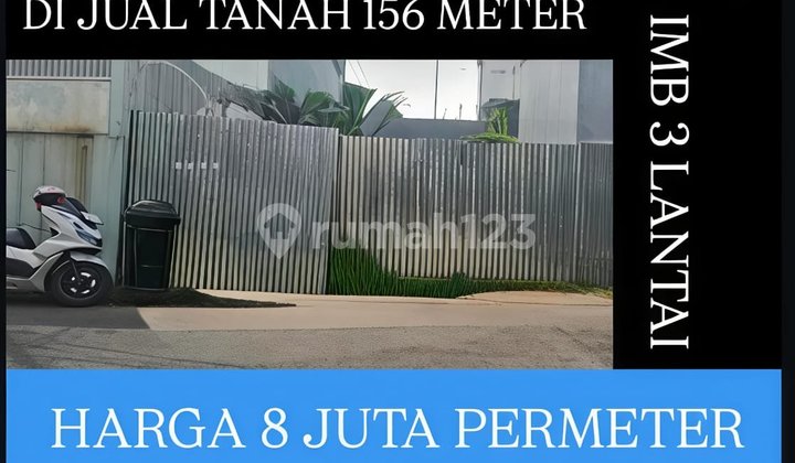 Jual Tanah134 M di Jagakarsa