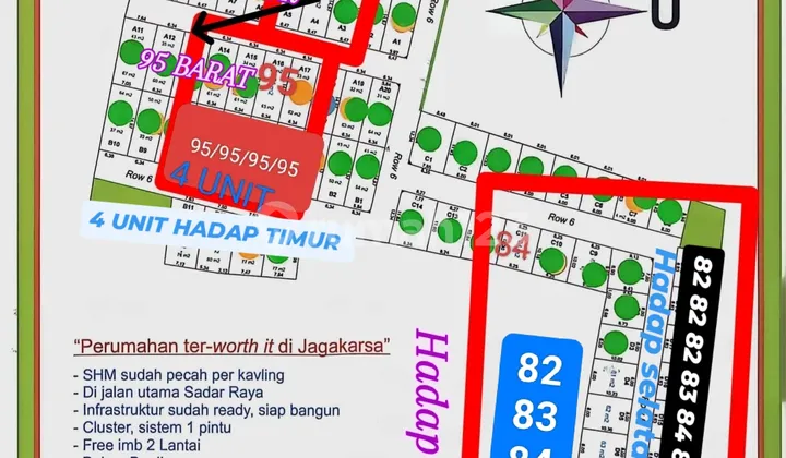 Tanah Kavling Free IMB Dijagakarsa