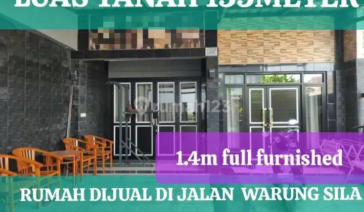 Rumah' Full Furnished 1.4m Nego Di Warung Sila Jagakarsa Jakarta Selatan  1