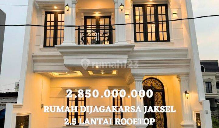 Rumah Dijagakarsa Jakarta Selatan Plus Rooftop 1