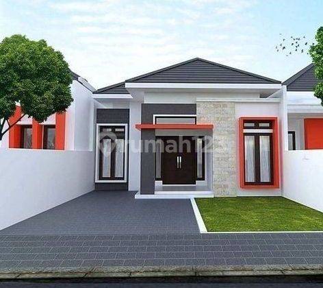 Rumah Lt97m Bebas Desain Cluster Pinggir Jalan Raya  Jarang Ada 2