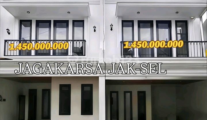 House for Sale in Jagakarsa Full Red Brick Near Lenteng Agung Station