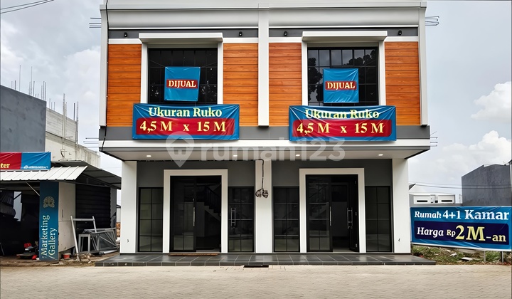 Ruko Siap Huni,Free Bhtb dan Notaris di Jagakarsa