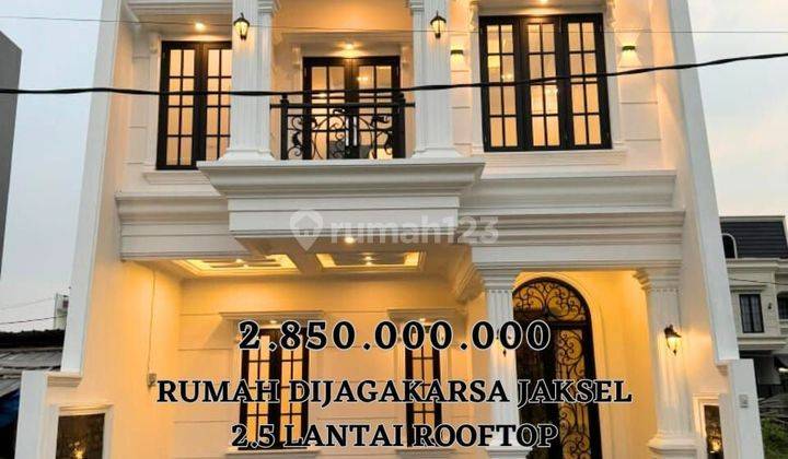 Rumah Dijagakarsa Jakarta Selatan Plus Rooftop 2