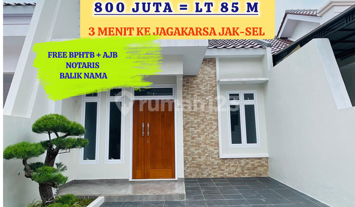 Rumah Idaman Nempel Jagakarsa Free Biaya² Tingggal40 Unit Dari250 Unit