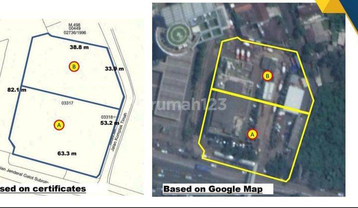 Dijual tanah strategis di gatot subroto kuningan jakarta selatan 2