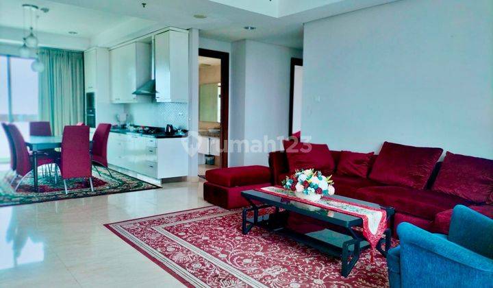Apartment fasilitas lengkap seperti Hotel bintang, The Mansion at Kemang, 3BR, 245 sqm, Furnished