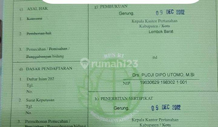 Tanah Luas Di Mataram 2
