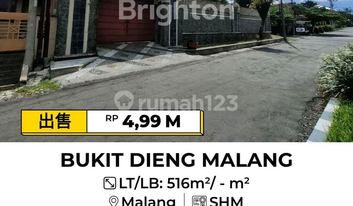 Premium Hook Land in Dieng Hills, Malang