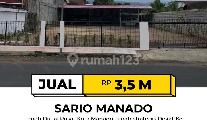 Land in Sario Manado City Center