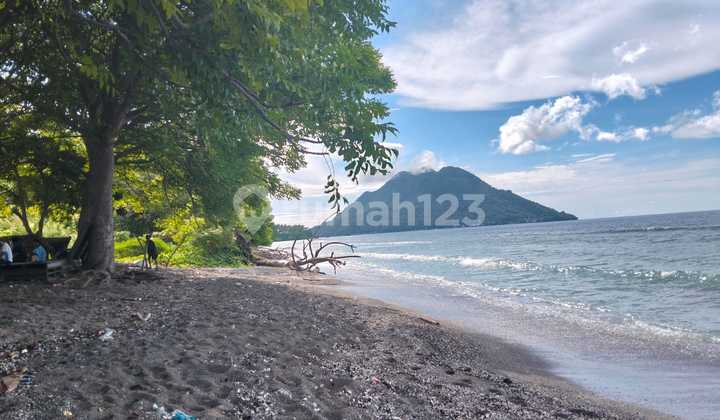 Land View Beach in Ternate, Maluku