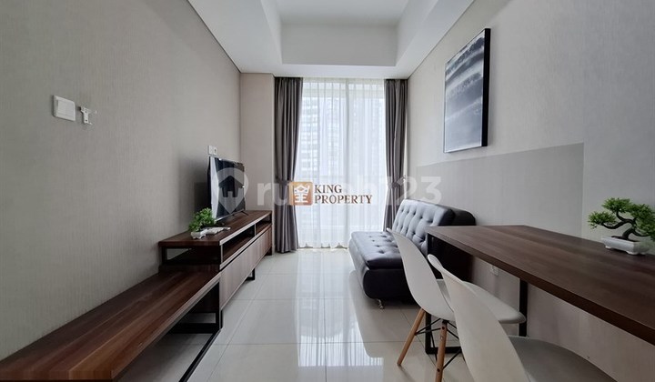 2Br Taman Anggrek Residences Design Modern Minimalist Contemporary - Dekat Trisakti & Central Park, Fasilitas Swimming Pool, Kids Playgrounds, Club House, Spa, Fitness Center, Garden, Jogging Track