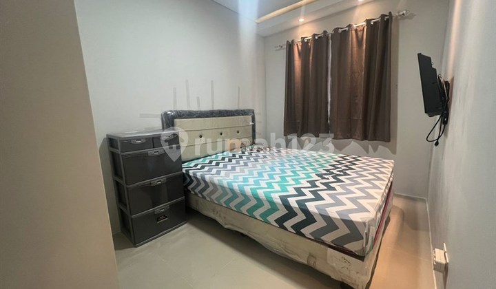 1Br Furnish Warm Lighting di Madison Park Apartment - Dekat Central Park Mall, Dekat Mall Central Park & Untar, Fasilitas Kolam Renang, Jogging Track, Lapangan Basket, Gym, Billiard, Sky Garden, Evi Charger Station