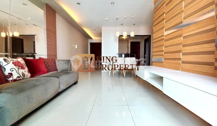 Unit Rapi & Furnished, Fasilitas Keamanan 24 jam, Kolam Renang & Kolam Renang Anak, Whirpool, Track Jogging, Lapangan Basket & Tennis Court, Gym & Laundry, Minimarket, Private Access Card, 2 Kamar Central Park Residence Dekat Mall & Tol