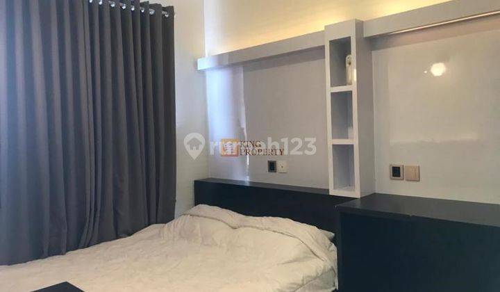 Sewa Apartemen 1BR di Madison Park Interior Desain Fully Furnished, Dekat Jantungnya Pusat Bisnis Jakarta Barat 1