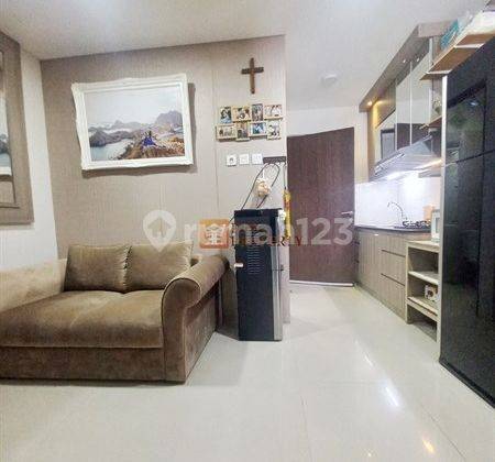 ruang tamu dijual 1br furnished siap huni