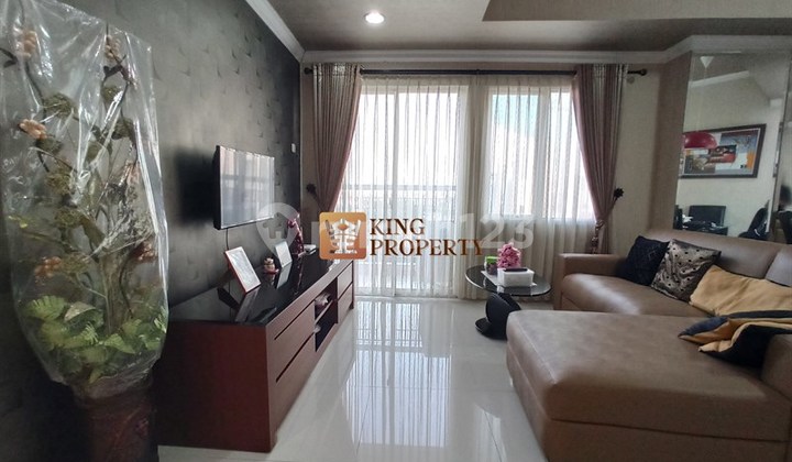 Good Fengshui, 24-Hour Security Facilities, Swimming Pool, Kids Pool, Whirlpool, Sauna, Outdoor Playground, Jogging Track, Squash Court, Tennis Court, Gym, Laundry, Minimarket, For Sale 2-Bedroom Royal Mediterania Garden Interior.