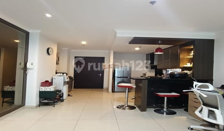 For Sale 2Br Central Park Residences Modern Luxury Design - Located in Podomoro City Jakarta, Facilities: 24-Hour Security, Swimming Pool, Gym, Jogging Track, Sky Garden & Green Park, Children's Playground.