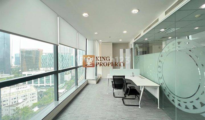 Lantai Hoki Disewa Office Space Lippo Kuningan Furnish Bagus 1