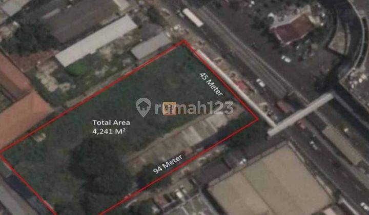 Rare Opportunity! Tanah 4.241 m² di Senen Raya – Harga Dibawah NJOP 1