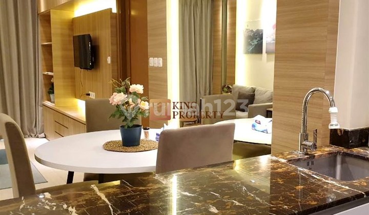 2BR Condominium Taman Anggrek Residences - Interior Scandinavian, Pool & Garden View, Dekat Central Park, Fasilitas Swimming Pool, Kids Playgrounds, Club House, Spa, Fitness Center, Garden, Jogging Track  