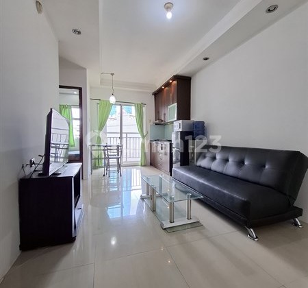 For Rent 2Br Mediterania Garden Residence 2 - Low Floor | Modern Minimalist Contemporary | Podomoro City Central Park , Fasilitas Keamanan 24 Jam & Access Card, Kolam Renang Dewasa & Anak Whirlpool, Playground, Jogging Track, Lapangan Basket & Tenis, Gym 2