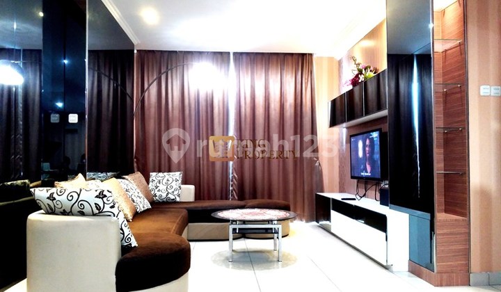 2Br Central Park Residences Interior Elegant Siap Huni | Dekat Mall Central Park, Taman Anggrek & Neo Soho, Fasilitas Keamanan 24 Jam, Kolam Renang, Gym, Jogging Track, Sky Garden & Taman Hijau, Playground Anak