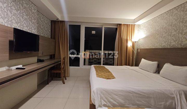 Staycation Feel! Apartemen Condotel Bogor Green Forest View Gunung Salak, Furnished 1